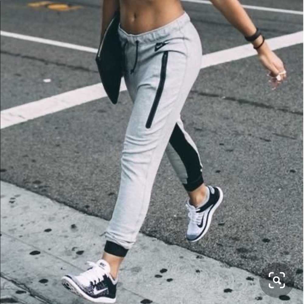 Nike Grey and Black joggers